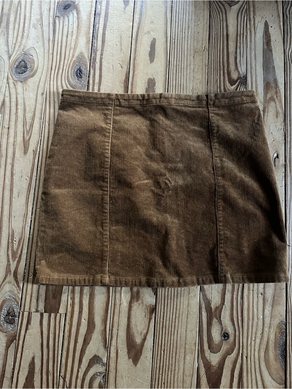 Forever 21 Brown Corduroy Mini Skirt